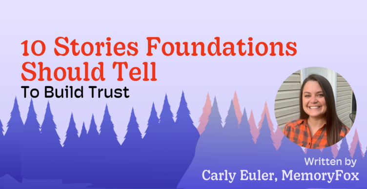 storytelling for foundations memoryfox