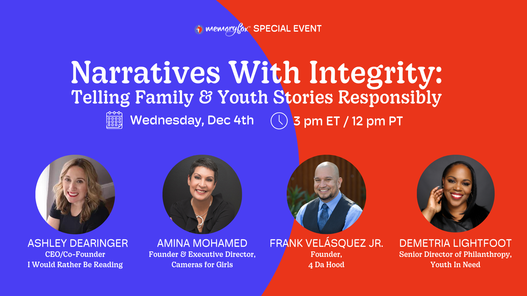 narratives with integrity family and youth stories memoryfox panel