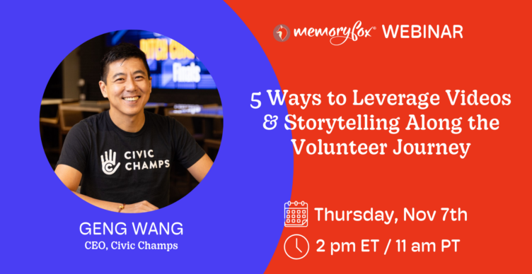 civic champs volunteer stories webinar memoryfox