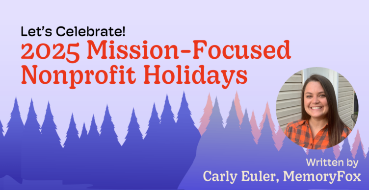 2025 mission-focused nonprofit holidays memoryfox