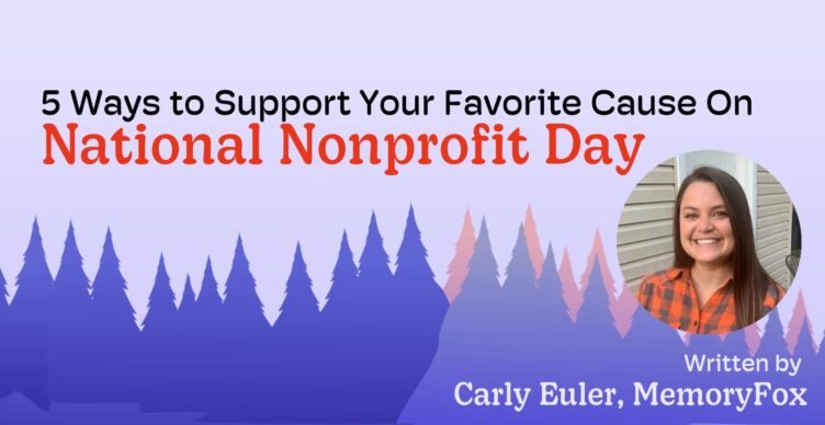 national nonprofit day memoryfox